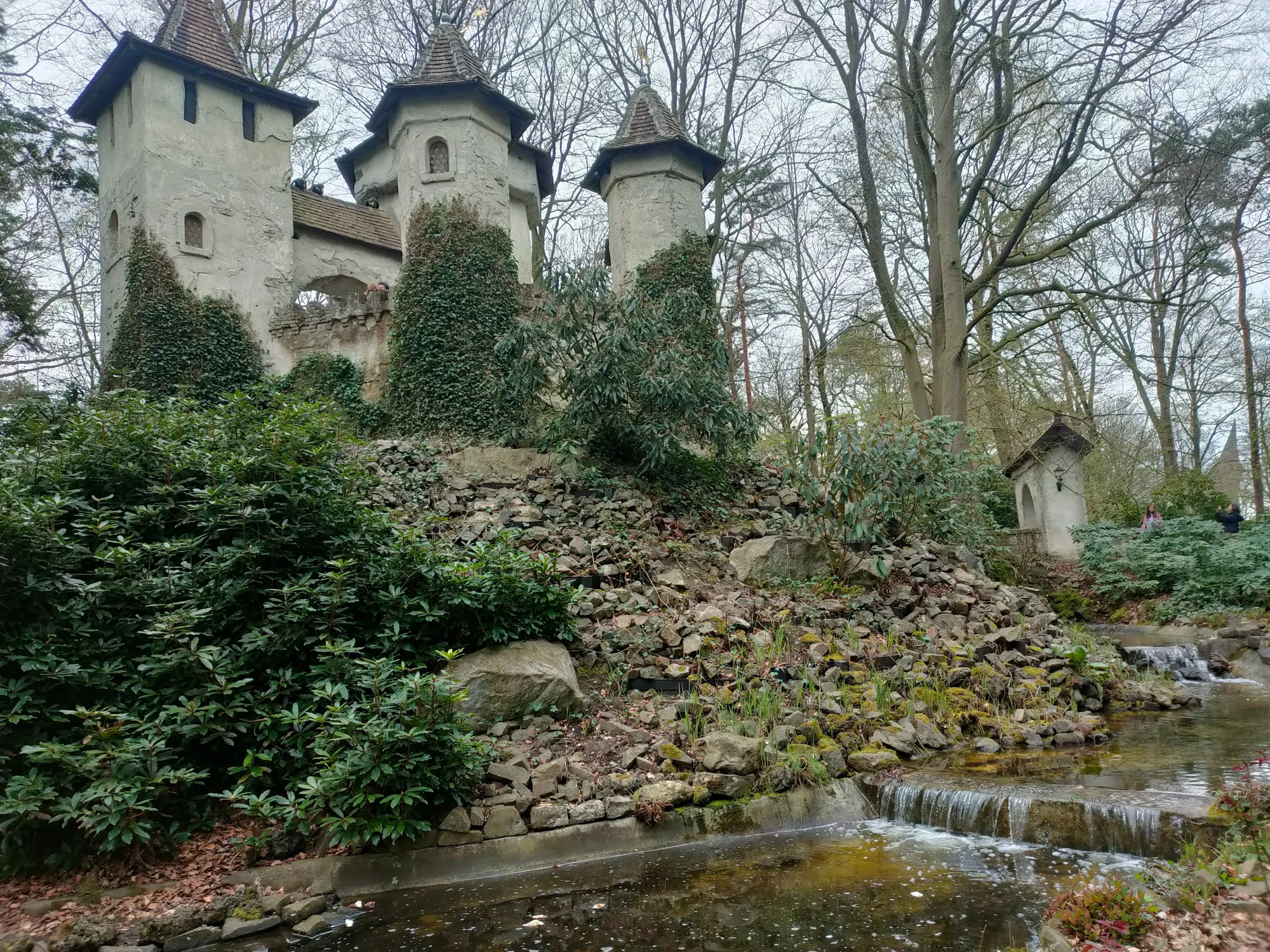 Замъкът на спящата красавица в Ефтелинг. 